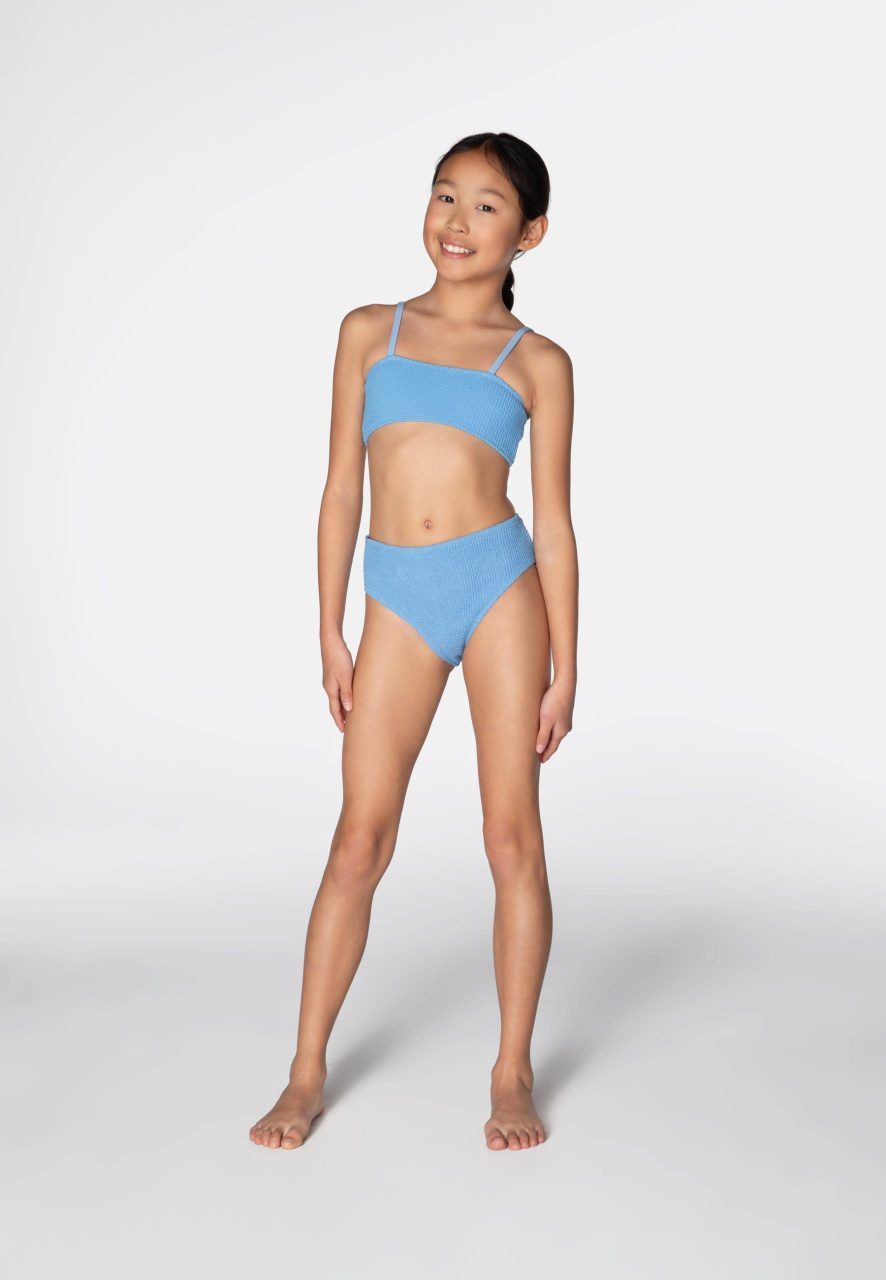Kids Swimwear Luna Μπικίνι - Blue Bubble Gum (6-10y) - Image 2